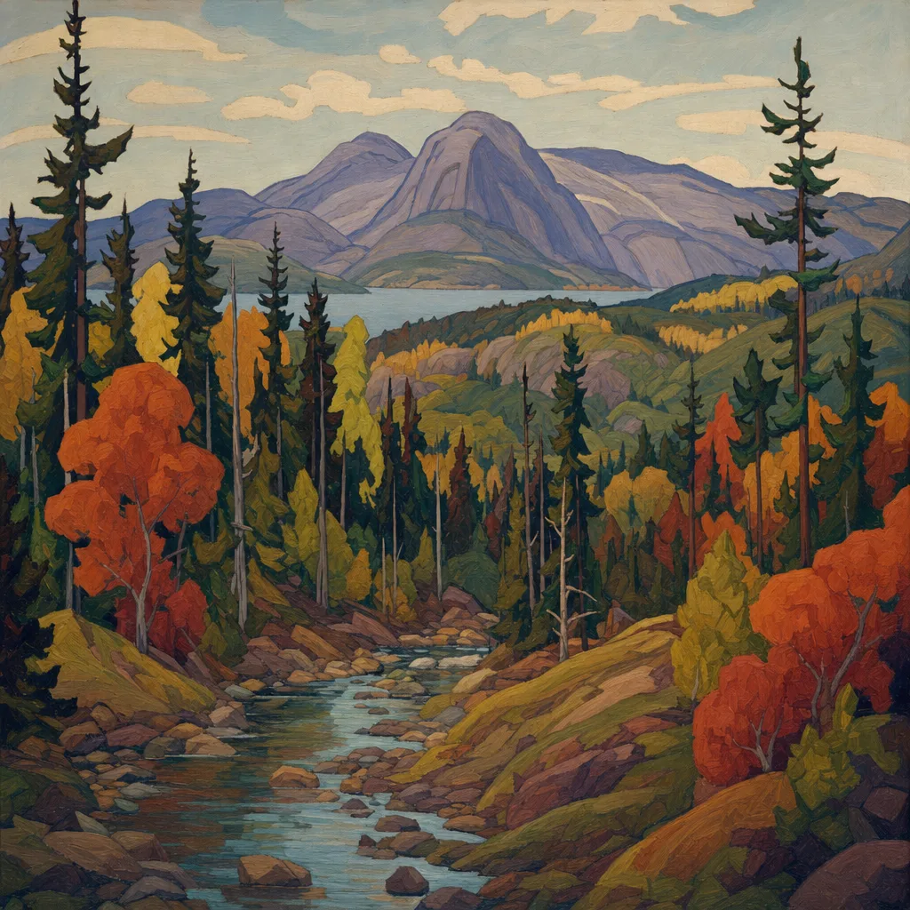 A. J. 卡森 A. J. Casson 风格生成图
