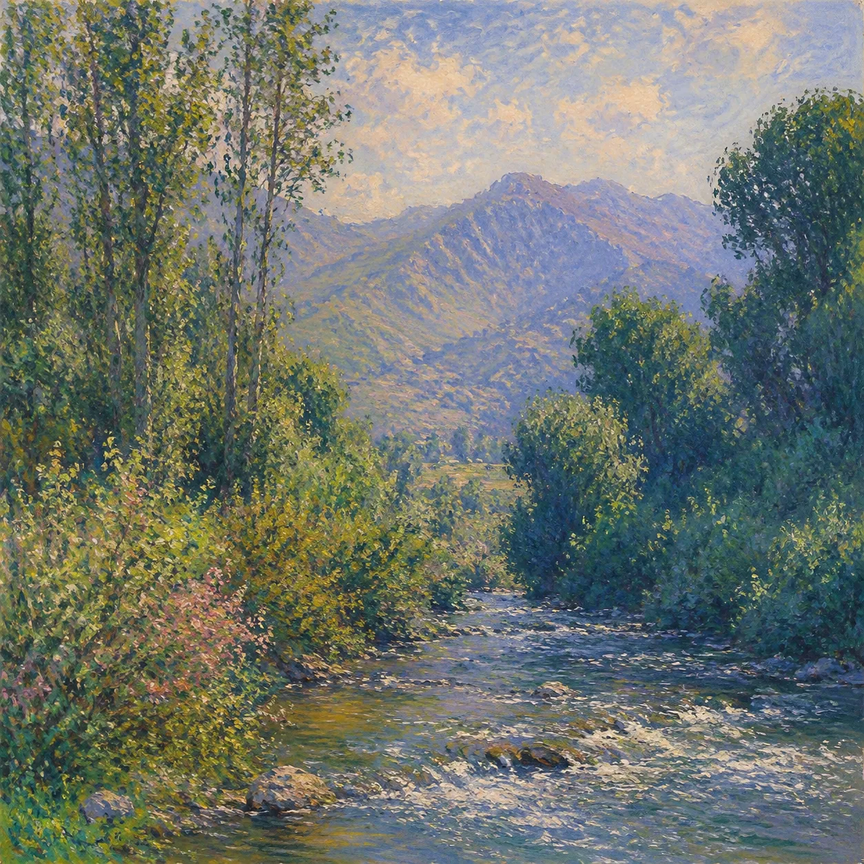 克劳德·莫奈 Claude Monet 风格生成图