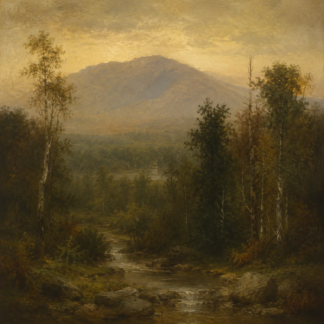 乔治·英尼斯 George Inness 风格生成图