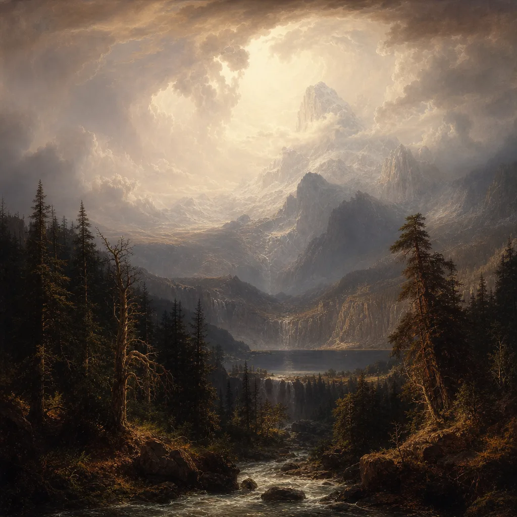 约翰·马丁 John Martin 风格生成图