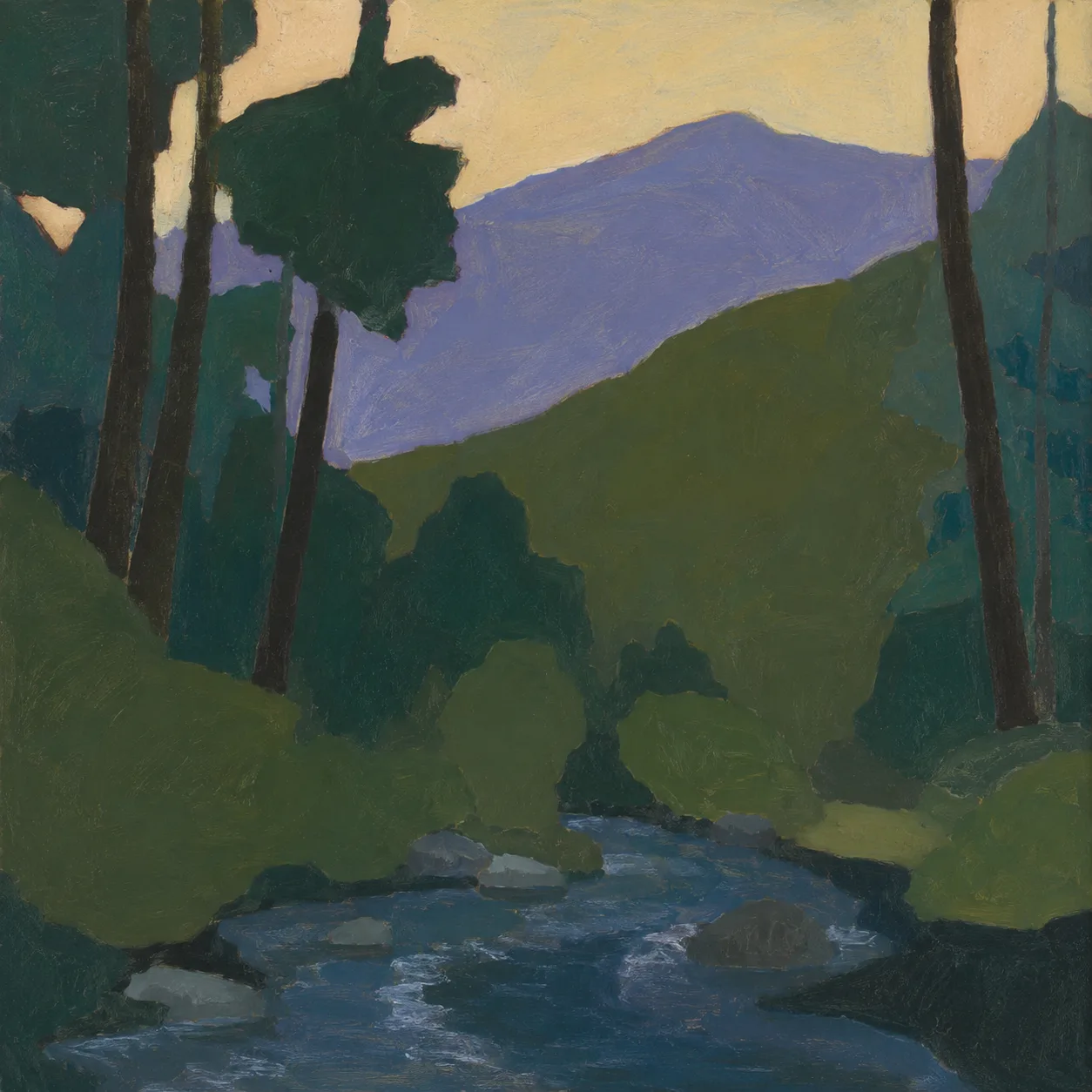米尔顿·艾弗里 Milton Avery 风格生成图