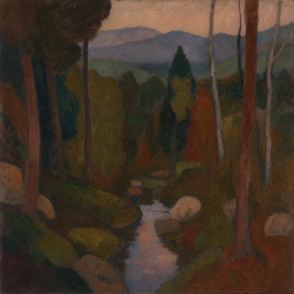 保拉·莫德松-贝克尔 Paula Modersohn-Becker 风格生成图