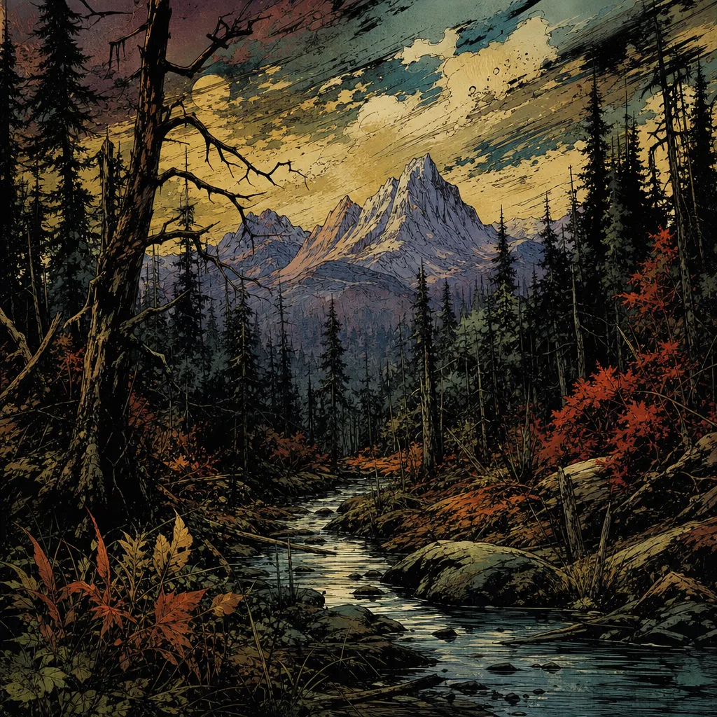 山姆·凯斯 Sam Kieth 风格生成图