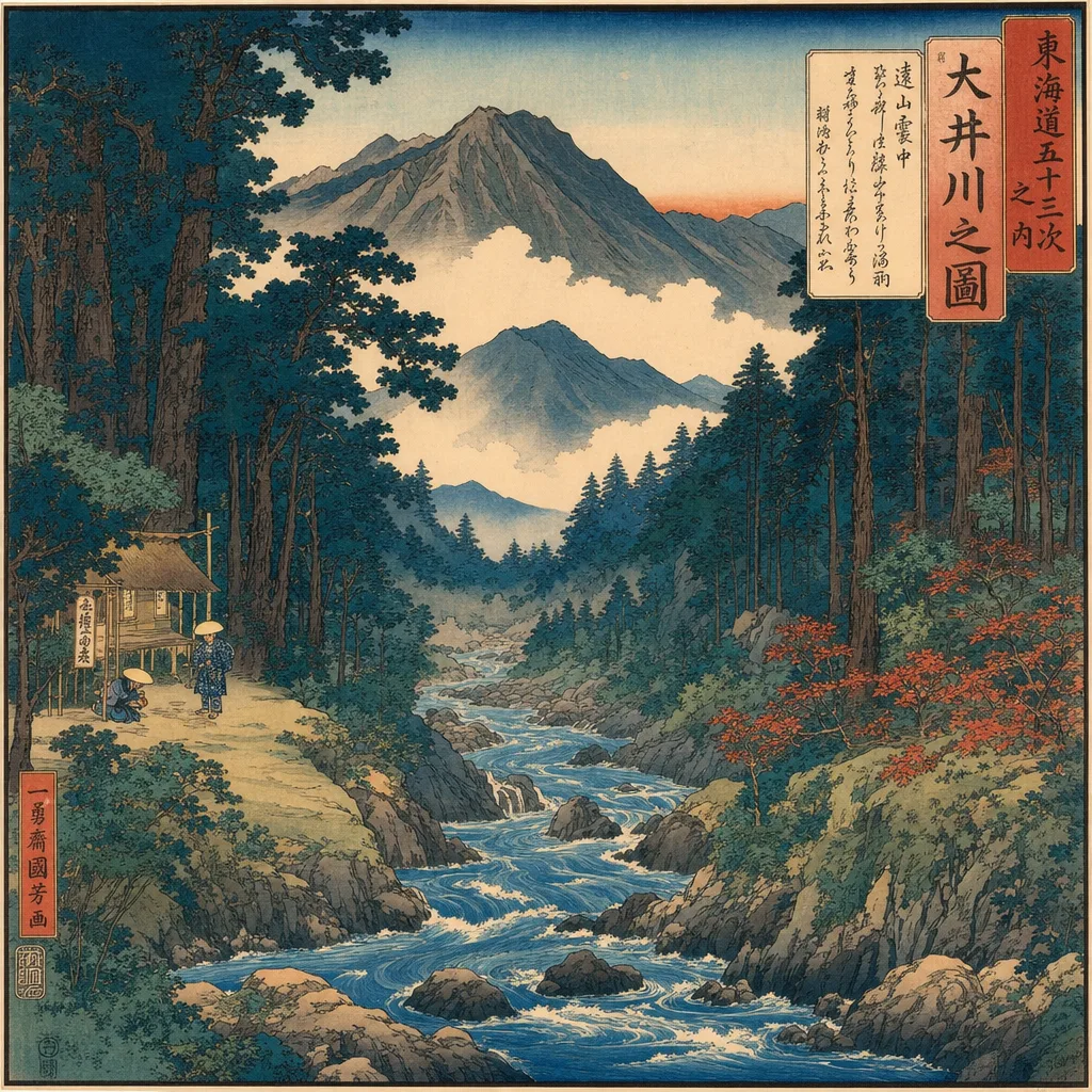 歌川国贞 Utagawa Kunisada 风格生成图